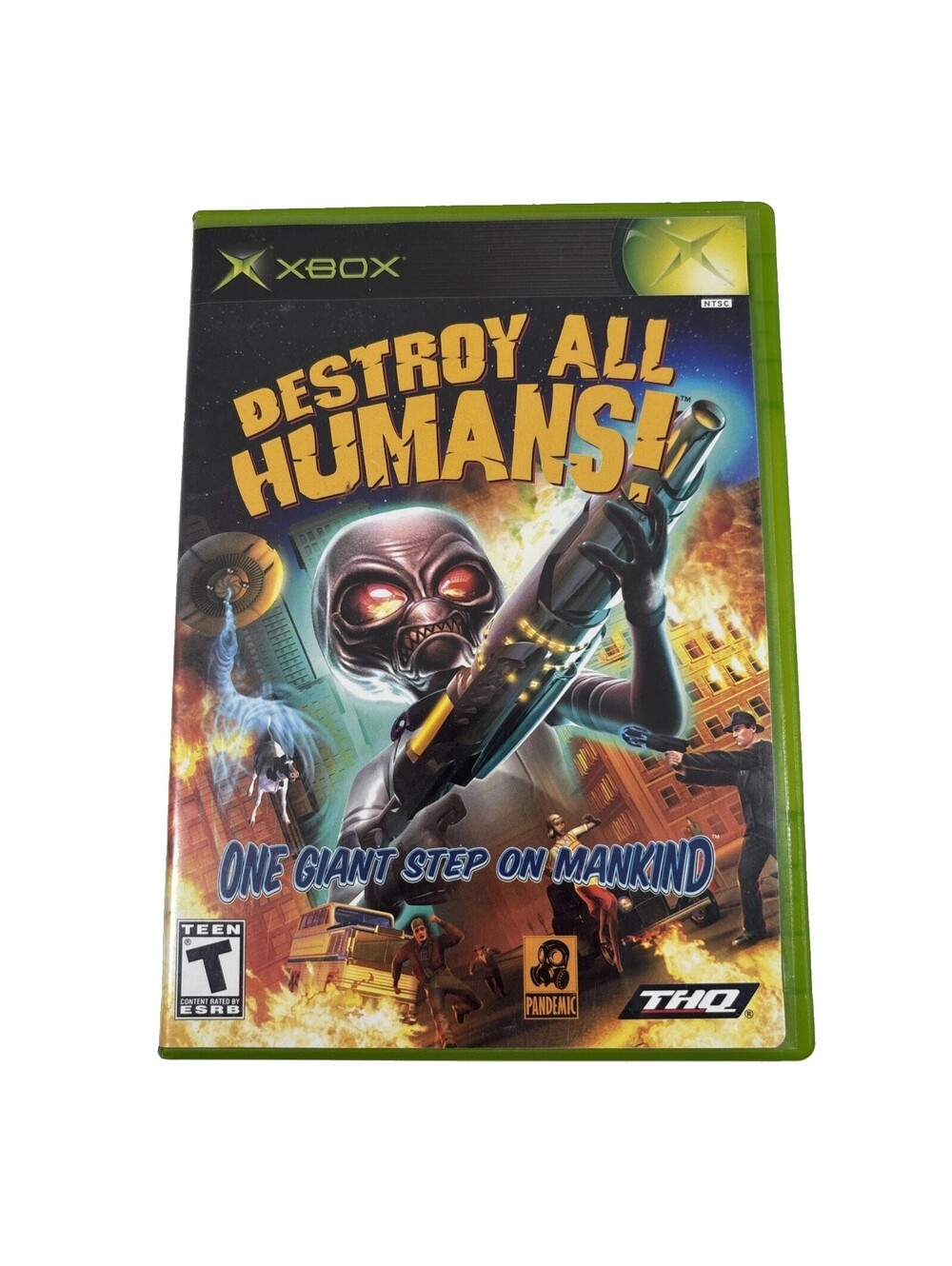 Destroy All Humans Original Xbox 2005 Complete CIB Tested
